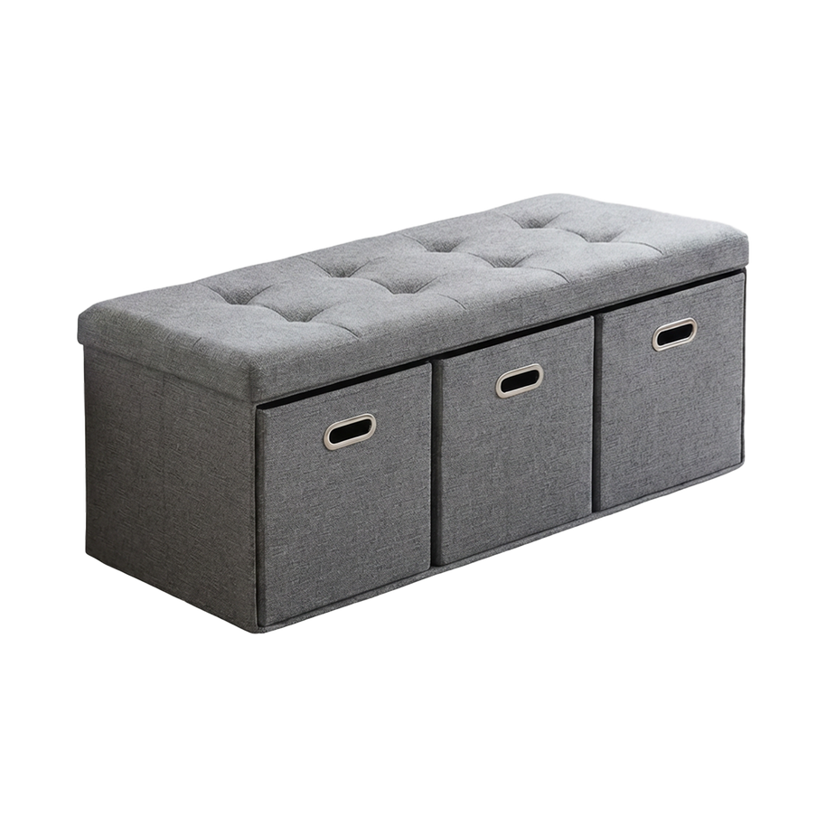 Storage Ottoman with Drawers