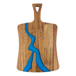 Resin Serving Board with Handle