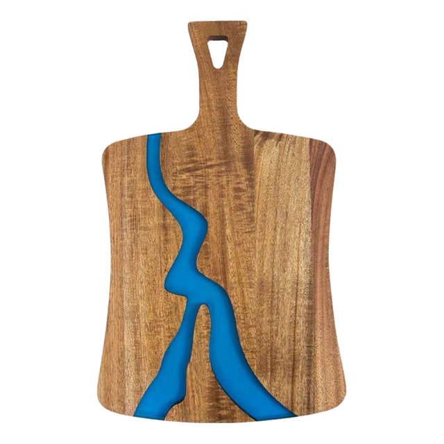 Resin Serving Board with Handle