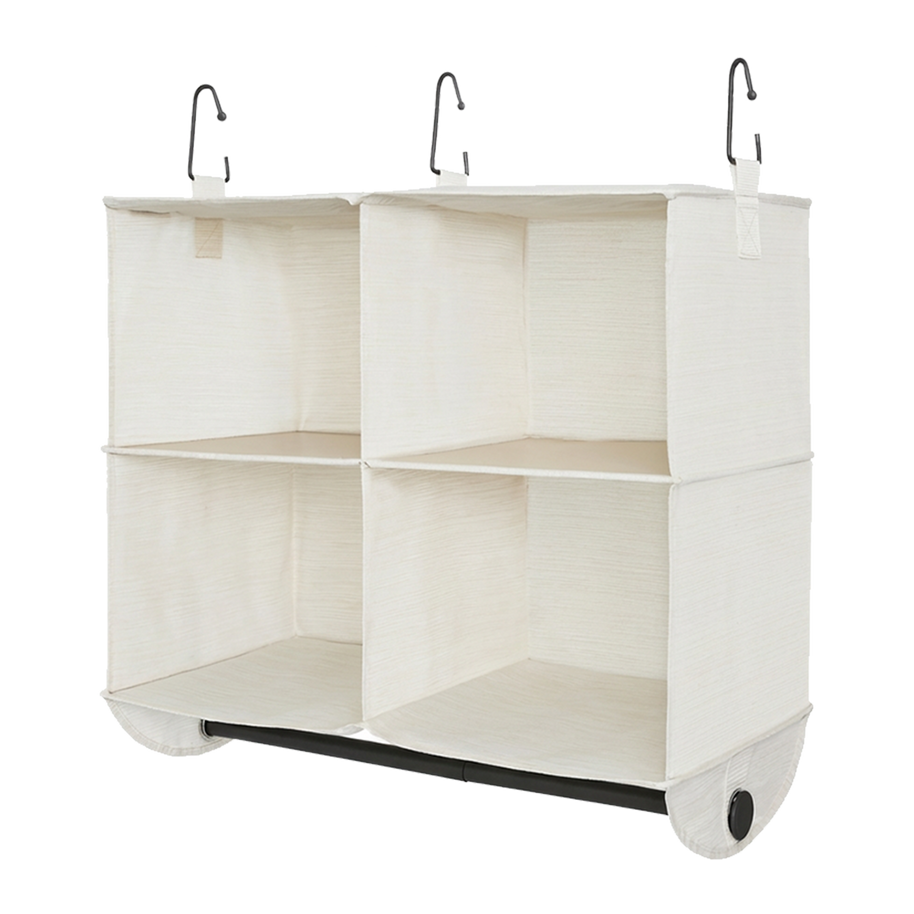 Double Hanging Closet Organizer