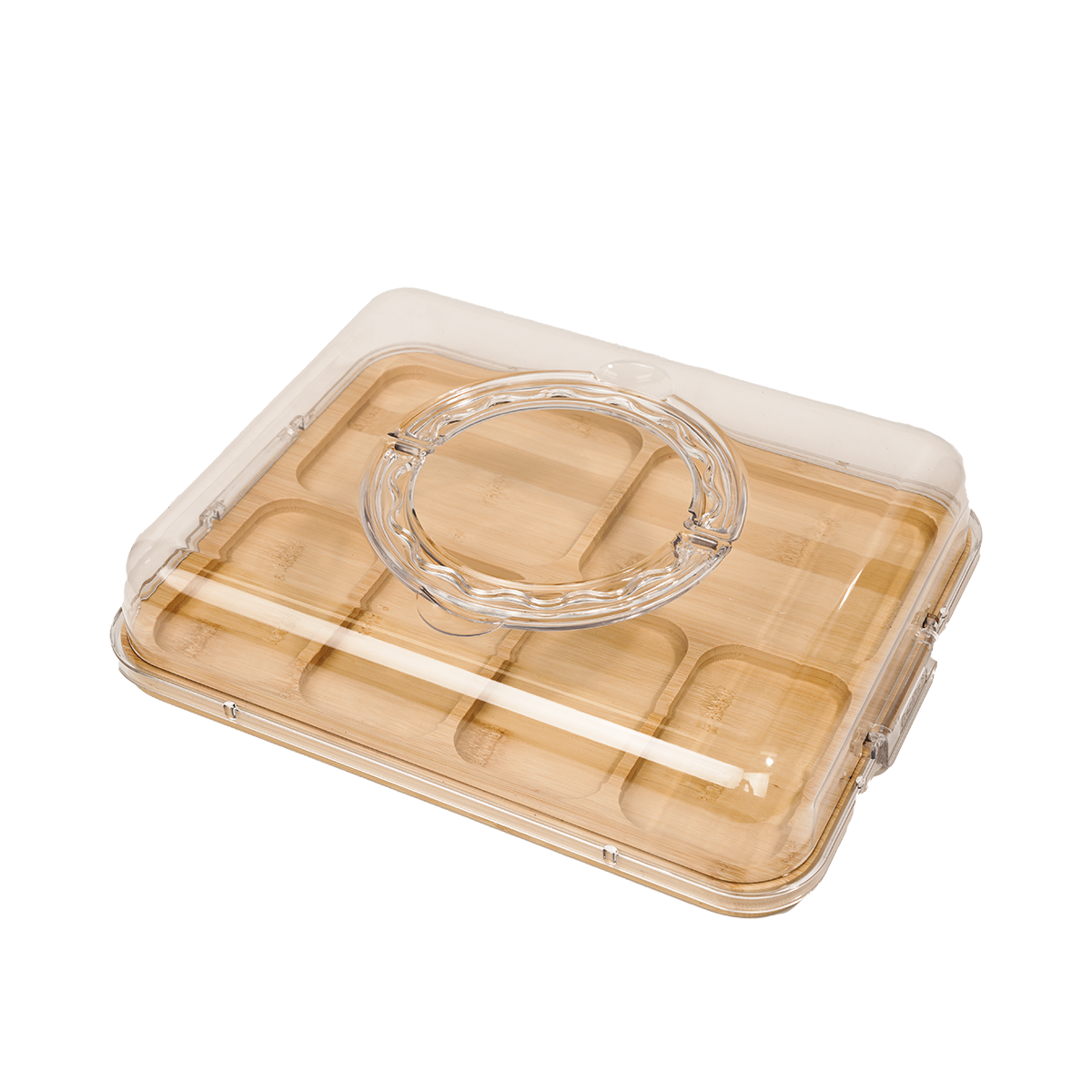 Covered Charcuterie Board with Handle