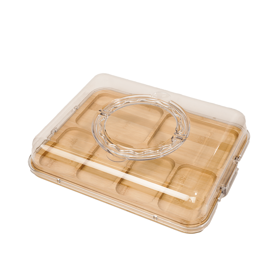 Covered Charcuterie Board with Handle