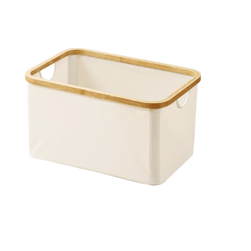 Open-top Closet Organizer with Bamboo Rim