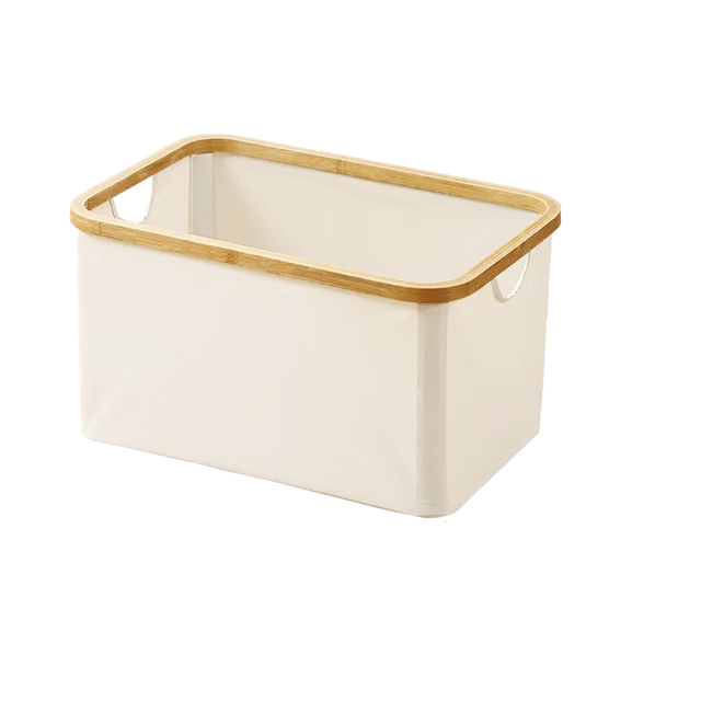 Open-top Closet Organizer with Bamboo Rim